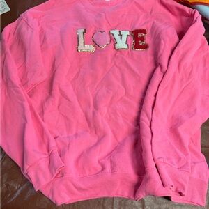 Pink Love Sweatshirt